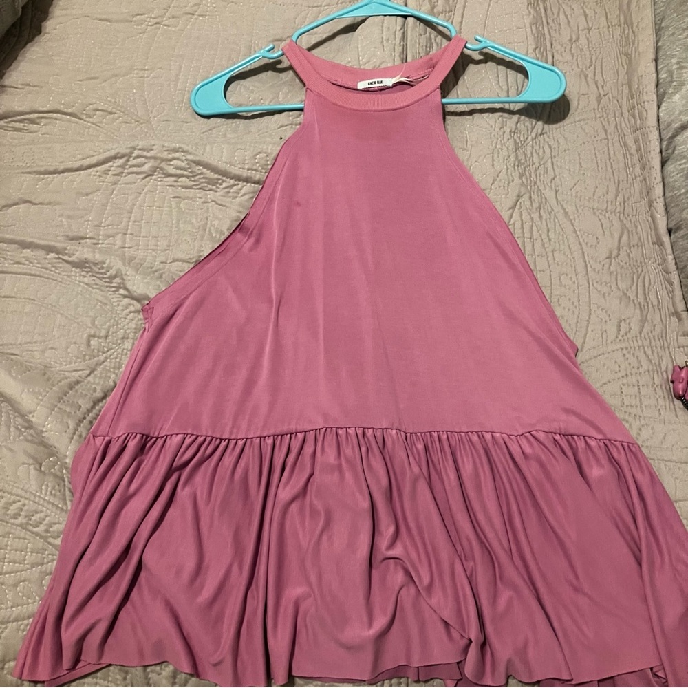 Kimchi Blue high neck lavender tank size small